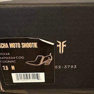 Women's Frye Moto Bootie size 7.5 Cognac